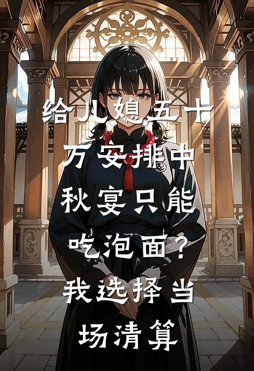 给儿媳五十万安排中秋宴只能吃泡面？我选择当场清算