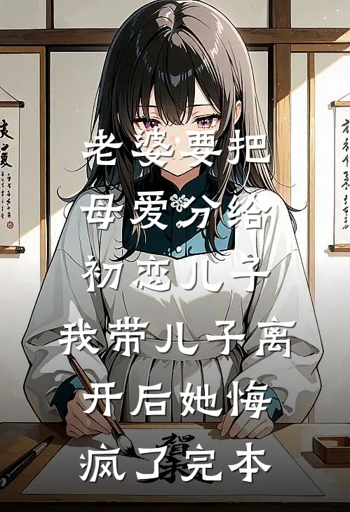 老婆要把母爱分给初恋儿子，我带儿子离开后她悔疯了完本