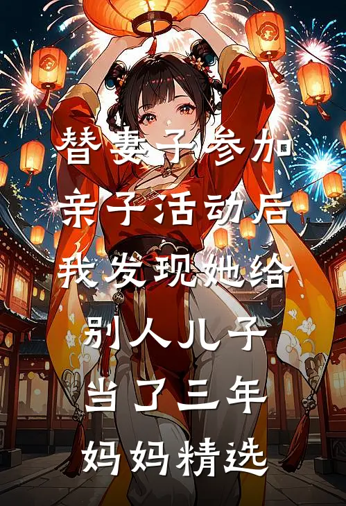 替妻子参加亲子活动后，我发现她给别人儿子当了三年妈妈精选