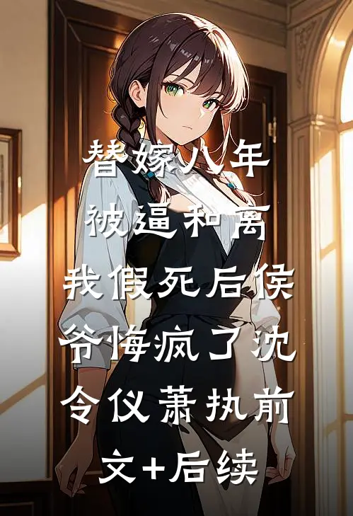 替嫁八年被逼和离，我假死后侯爷悔疯了沈令仪萧执前文+后续