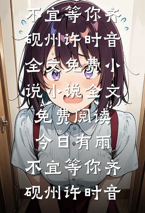 今日有雨，不宜等你齐砚州许时音全文免费小说_小说全文免费阅读今日有雨，不宜等你(齐砚州许时音)