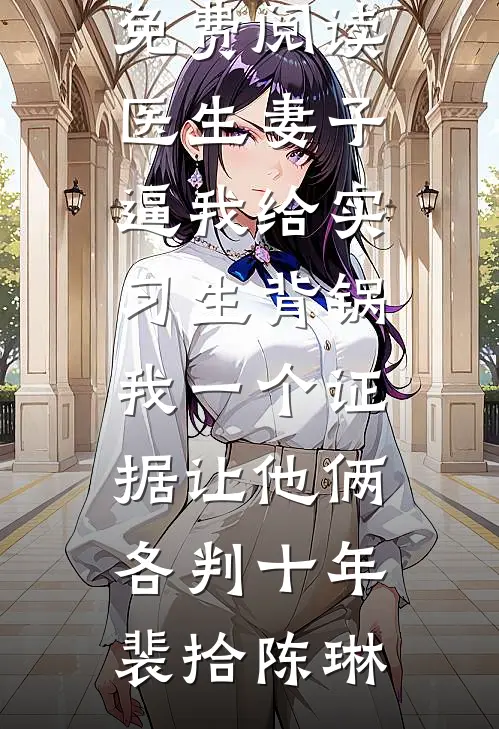 医生妻子逼我给实习生背锅，我一个证据让他俩各判十年裴拾陈琳完本小说阅读_小说全文免费阅读医生妻子逼我给实习生背锅，我一个证据让他俩各判十年(裴拾陈琳)