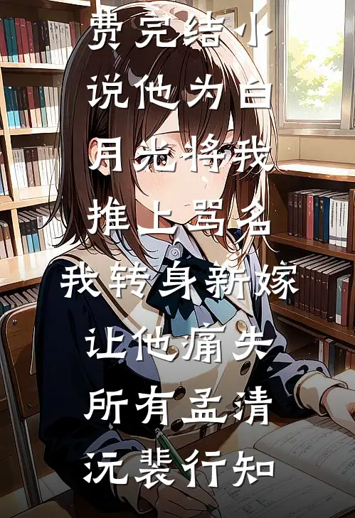 他为白月光将我推上骂名，我转身新嫁让他痛失所有孟清沅裴行知热门免费小说_免费完结小说他为白月光将我推上骂名，我转身新嫁让他痛失所有孟清沅裴行知