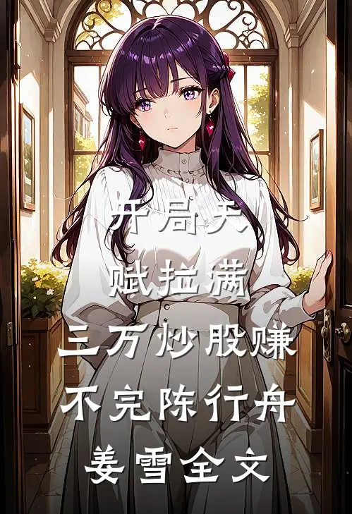 开局天赋拉满，三万炒股赚不完陈行舟姜雪全文