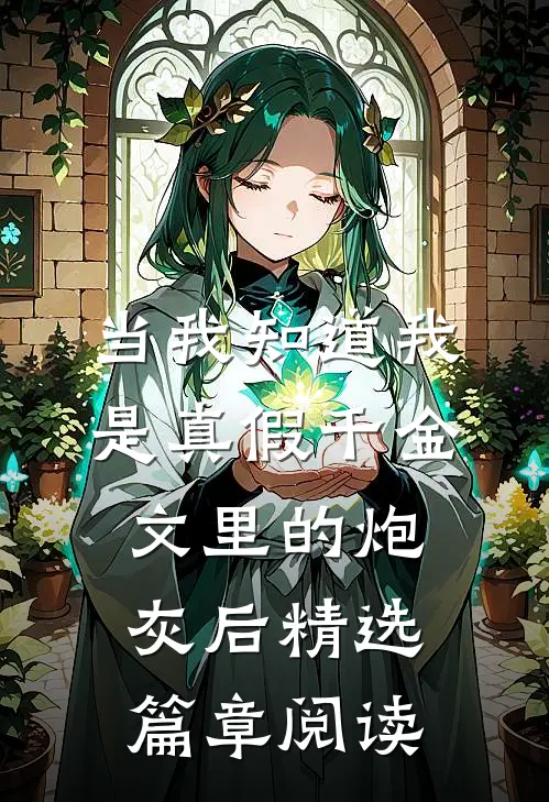 当我知道我是真假千金文里的炮灰后精选篇章阅读