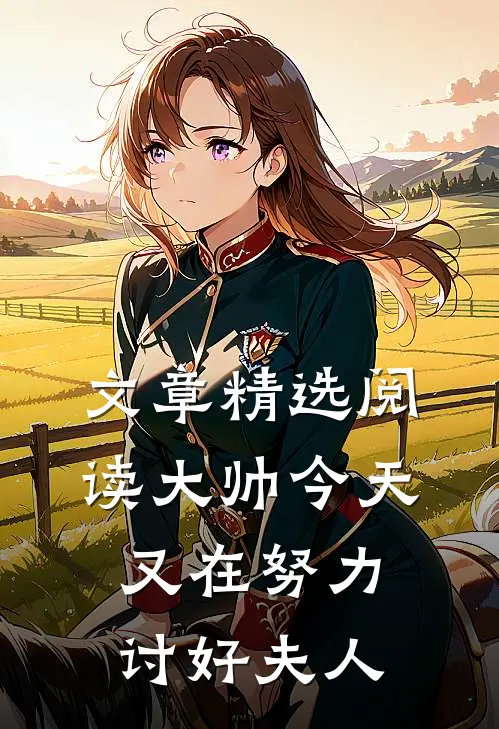文章精选阅读大帅今天又在努力讨好夫人