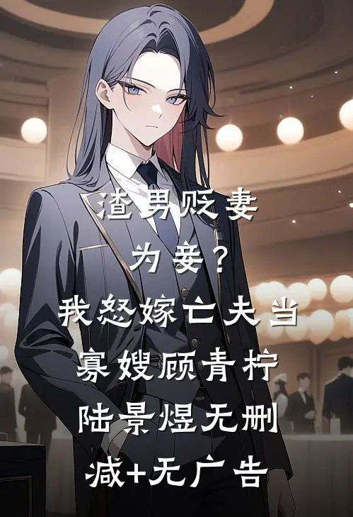 渣男贬妻为妾？我怒嫁亡夫当寡嫂顾青柠陆景煜无删减+无广告