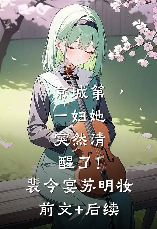 京城第一妇她，突然清醒了！裴今宴苏明妆前文+后续